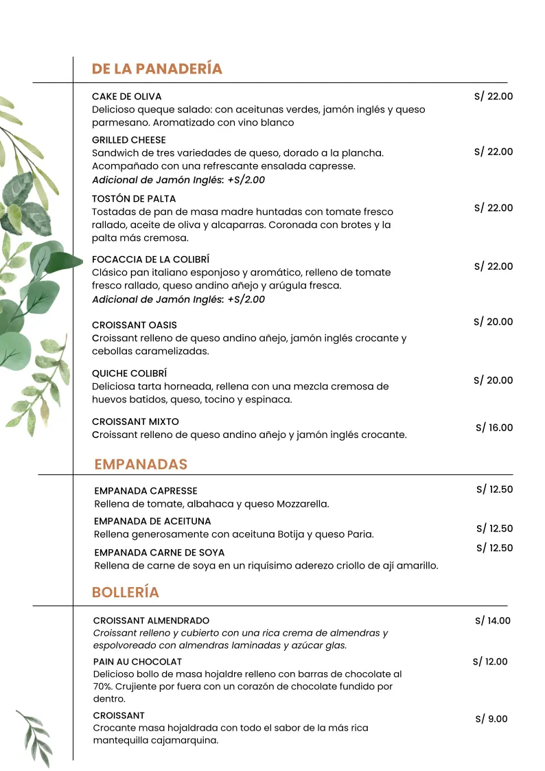 La Colibrí Café