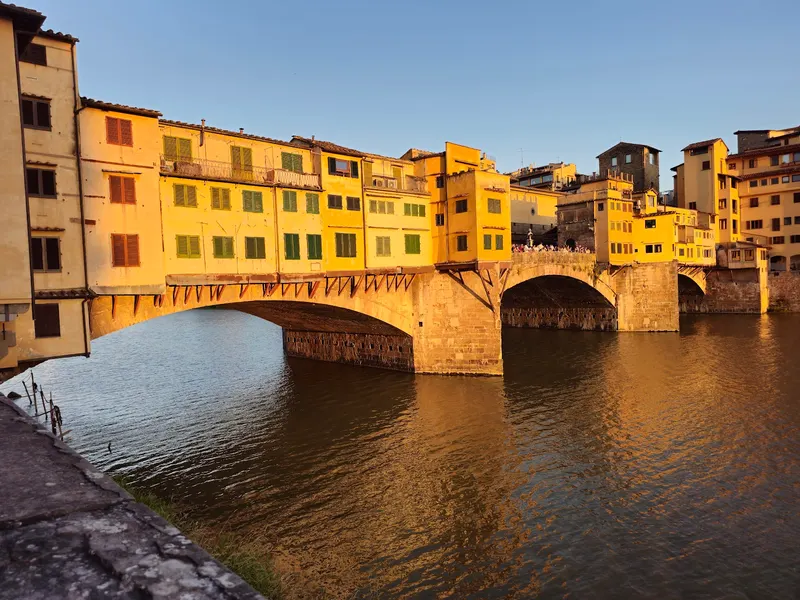 Ponte Vecchio and Vasari Corridor in Florence
