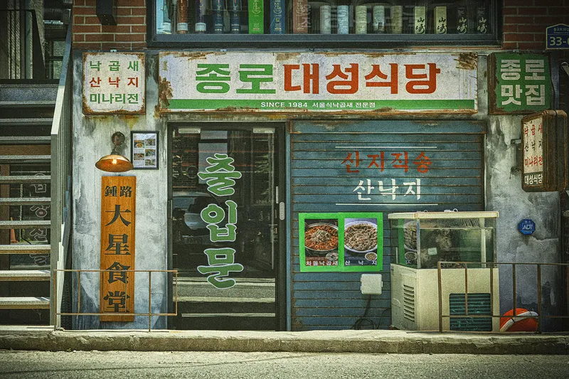 종로대성식당 연남점