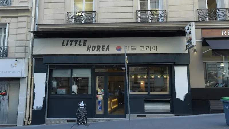 Little Korea in Quartier de l'Europe, Paris