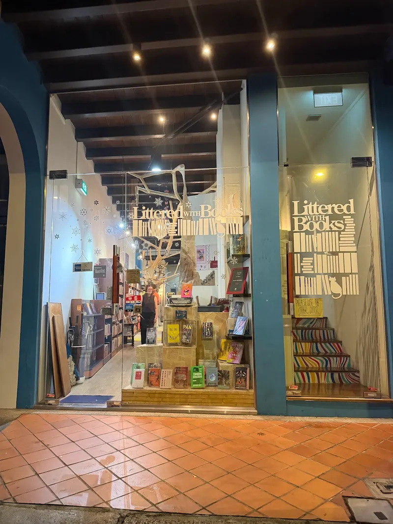 Littered With Books in Chinatown, Singapore