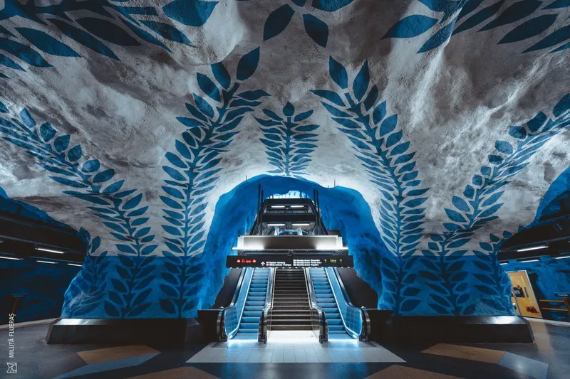 Stockholm Metro Art Gallery