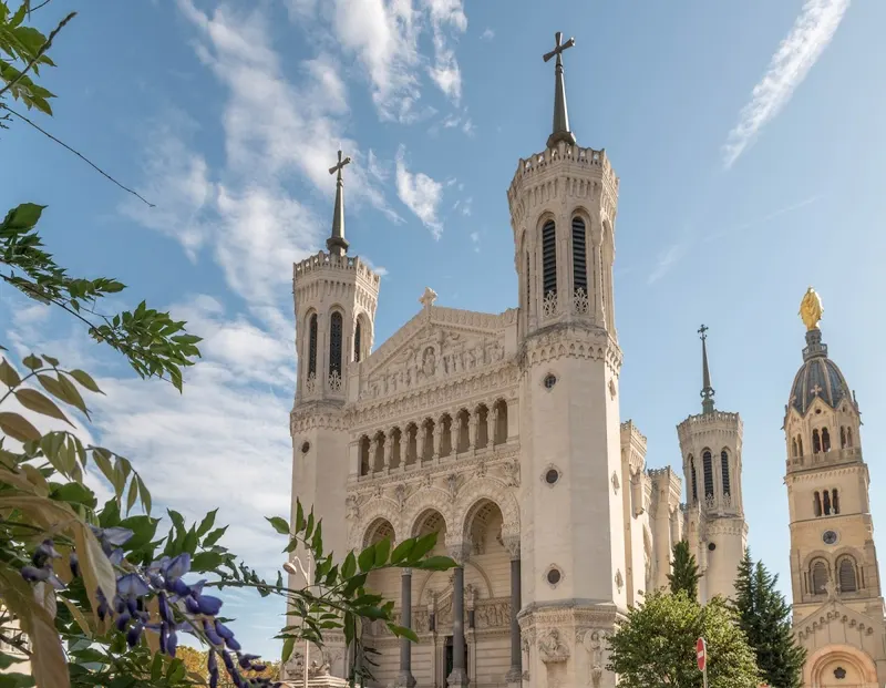 Basilica of Notre-Dame de Fourvière in Lyon