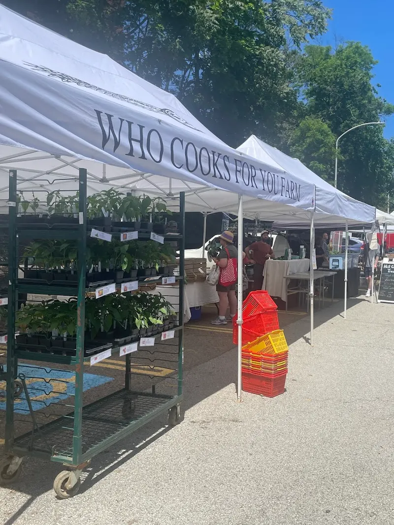 Squirrel Hill Farmers Market in Frick Park, Pittsburgh