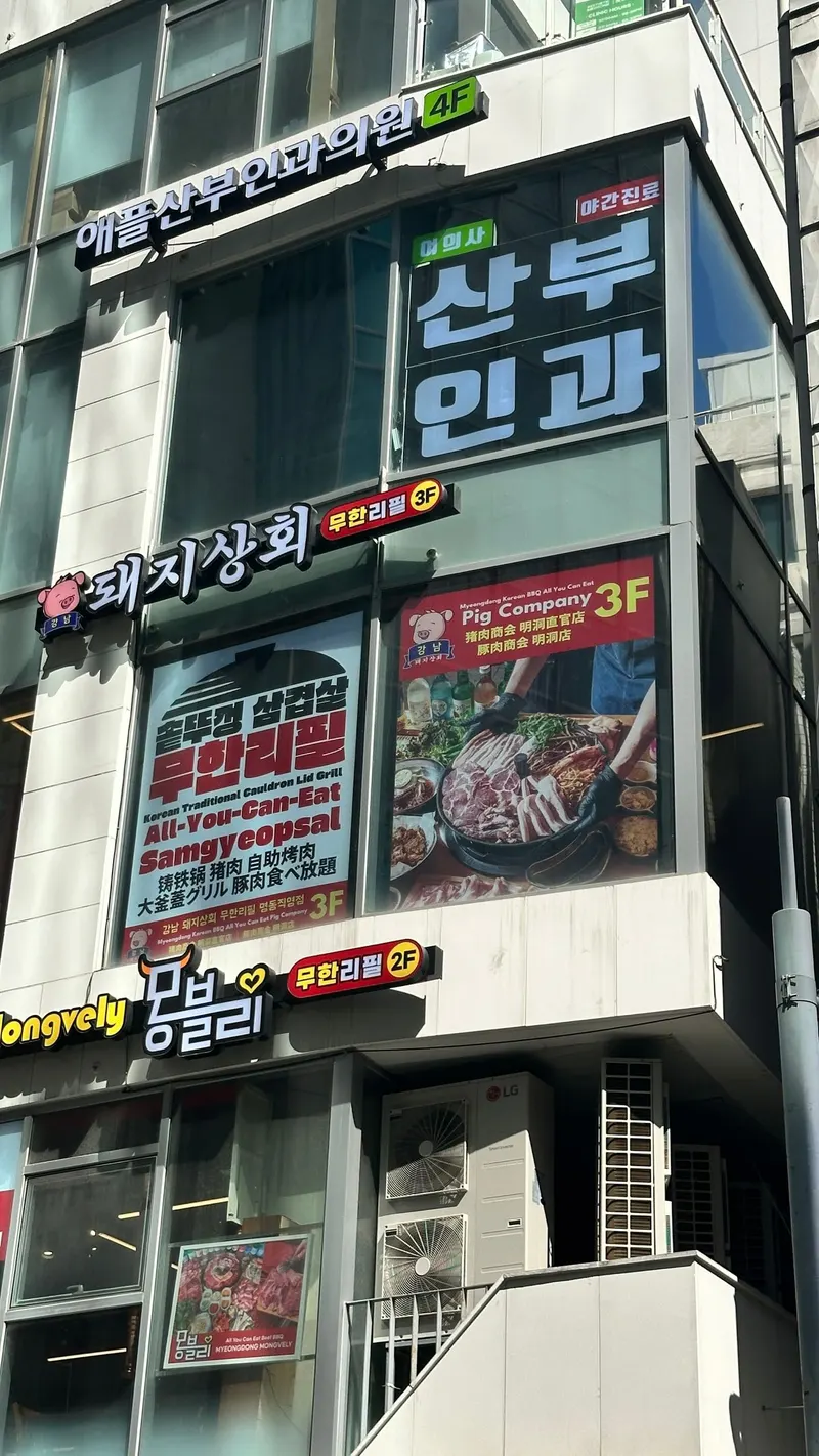 Pig Company Myeongdong Korean BBQ in Euljiro 2-ga, Seoul