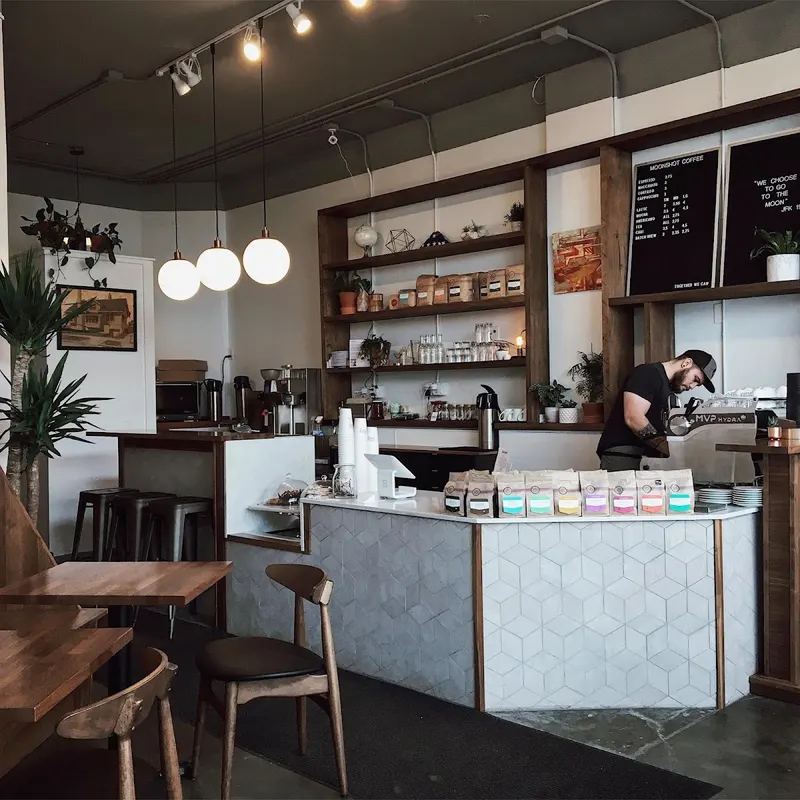 Moonshot Coffee in Southcenter, Seattle
