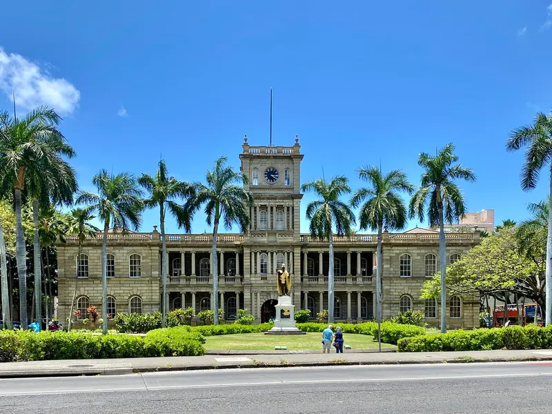 Iolani Palace in Honolulu