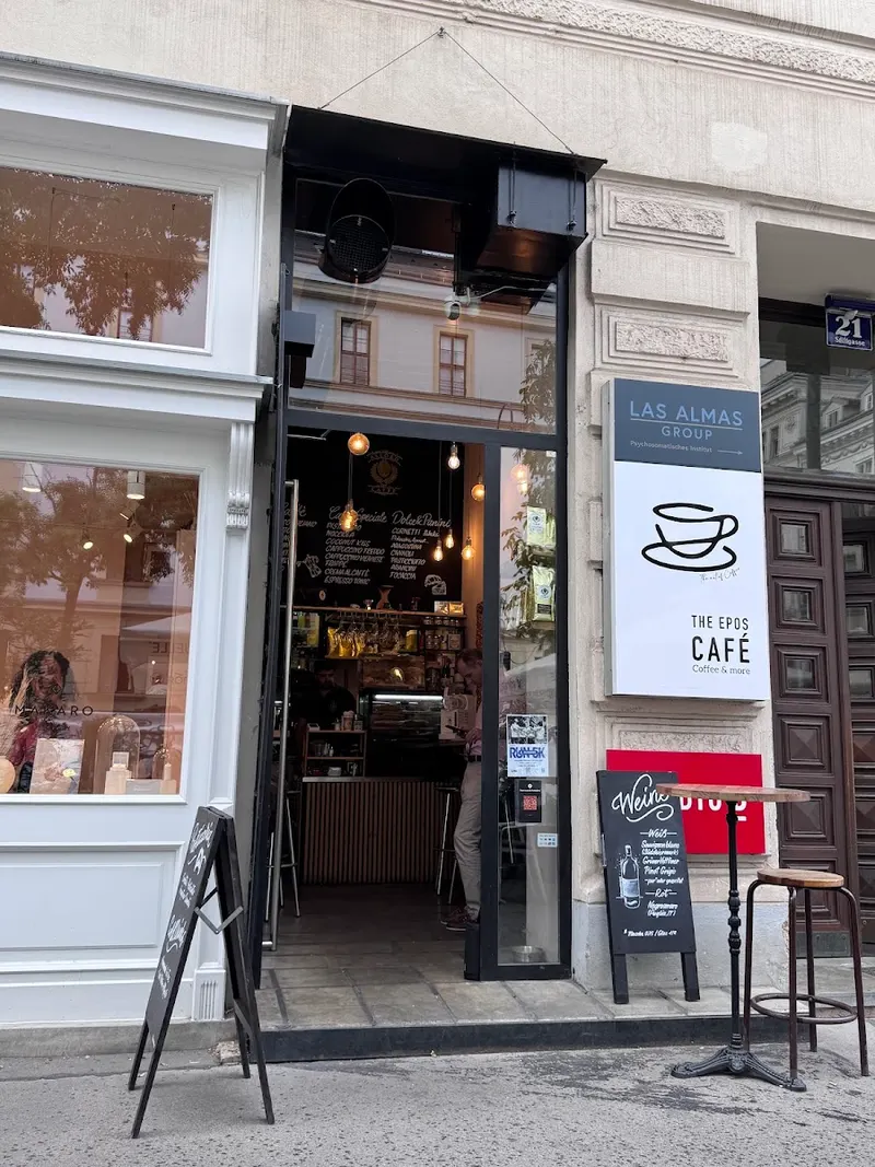 Epos Café in MuseumsQuartier, Vienna
