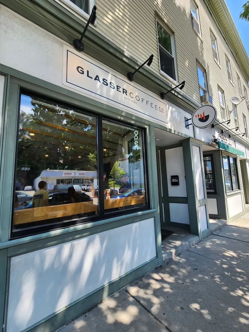 Glasser Coffee Co. in Brighton, Boston