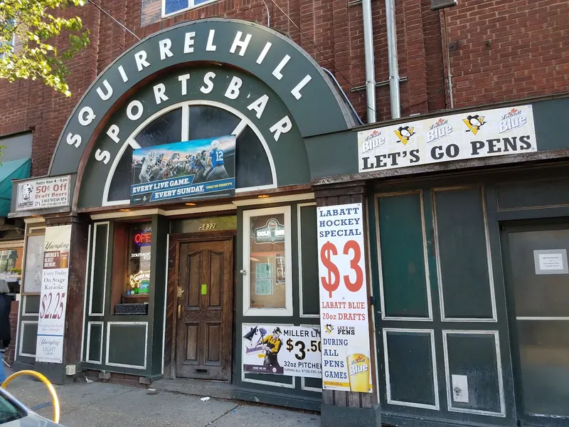 Squirrel Hill Sports Bar in Frick Park, Pittsburgh