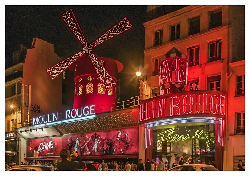 Moulin Rouge in Grandes-Carrières, Paris
