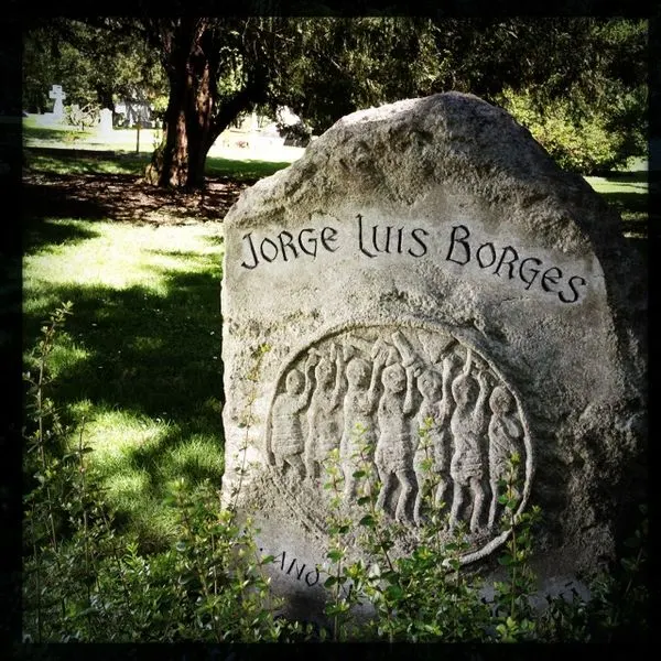 Gravestone of Jorge Luis Borges