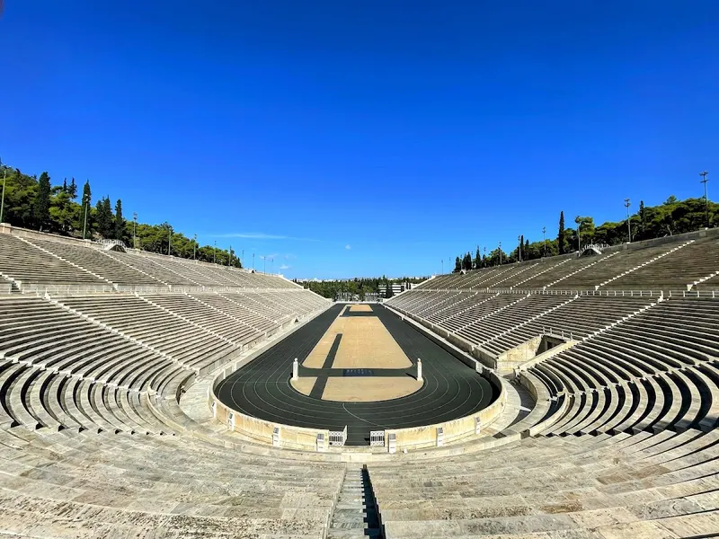 Panathenaic Stadium in Stadio, Athens