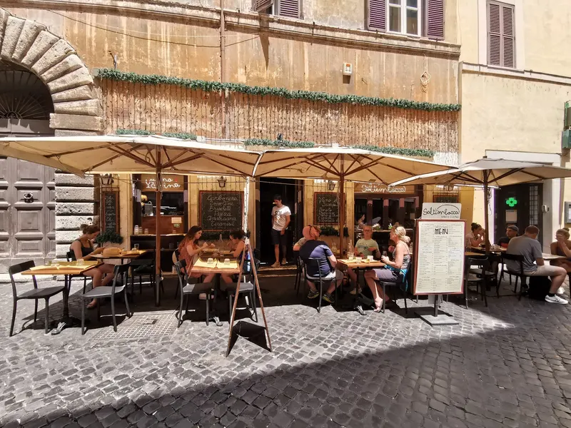 Saltimbocca ristorante in Ponte, Rome