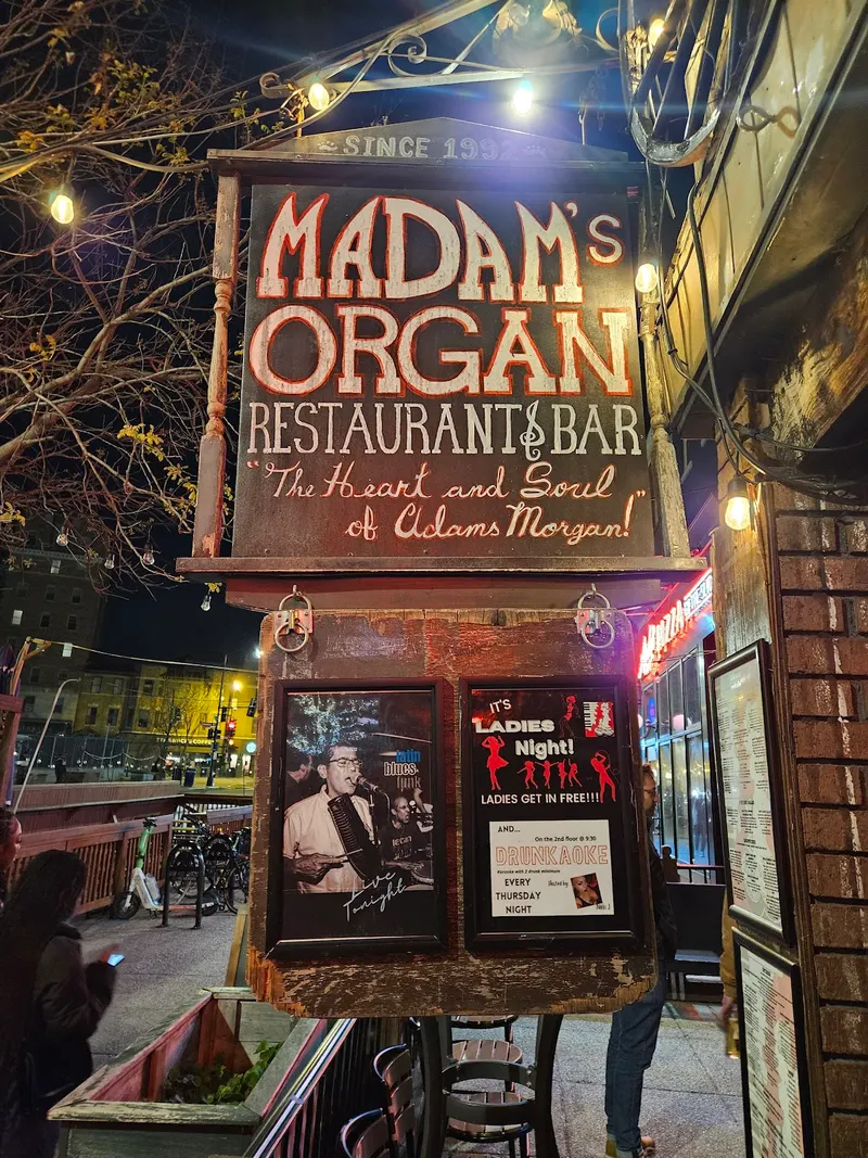 Madam's Organ in Adams Morgan, Washington