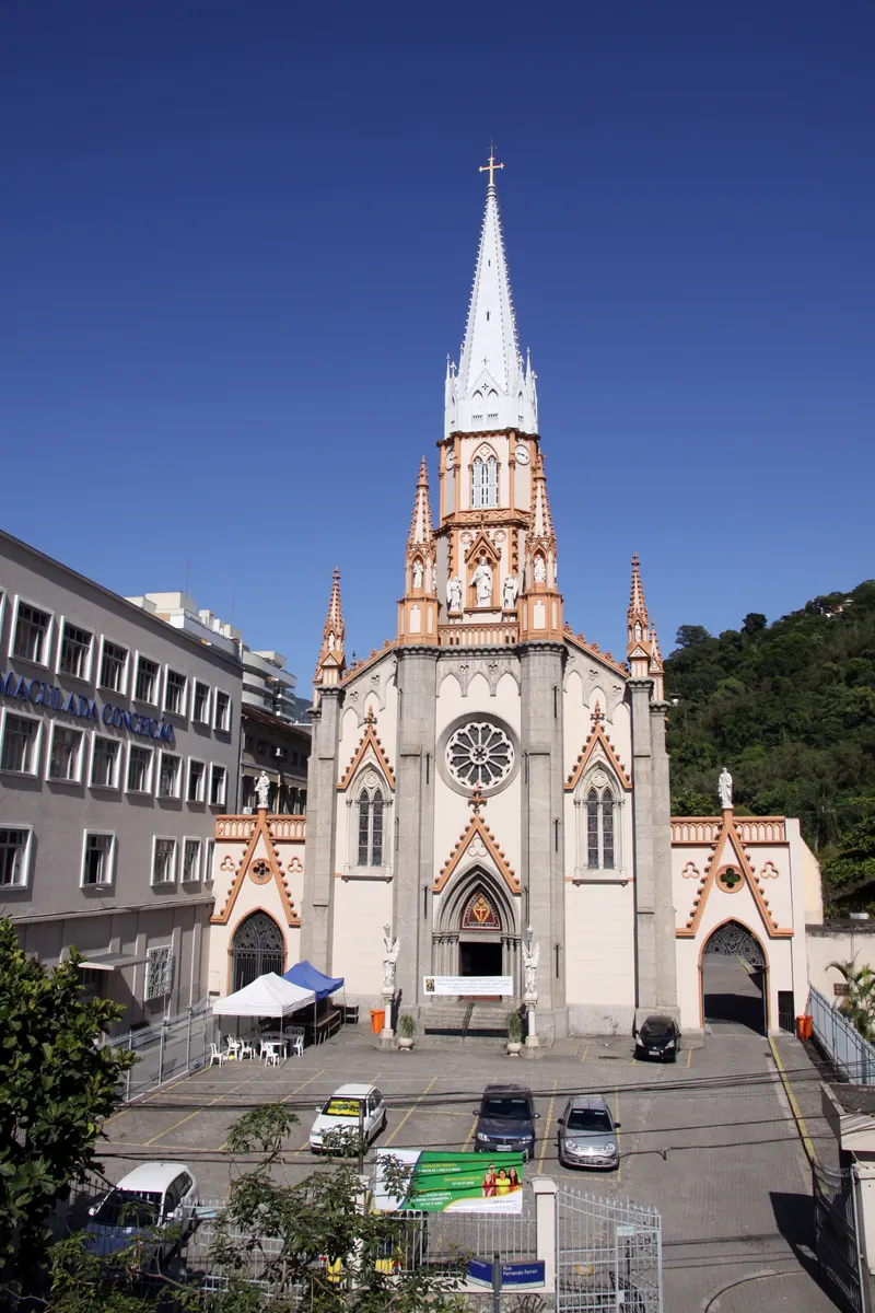 Basilica of the Immaculate Conception on the Botafogo Beach
