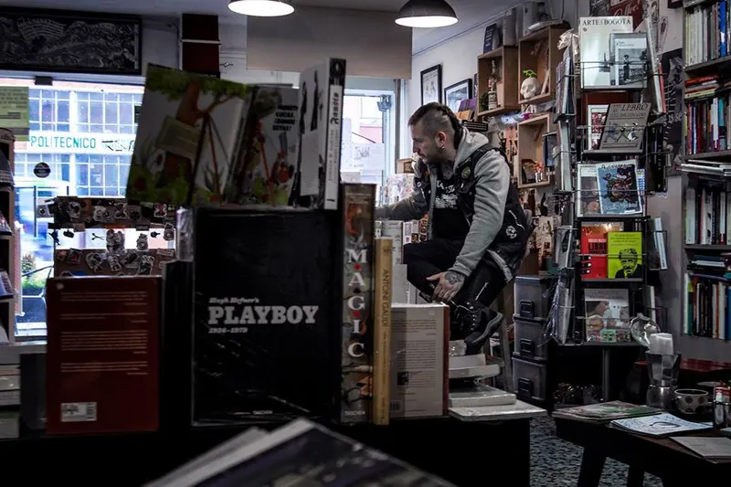 Café Librería La Valija de Fuego in Chapinero Alto, Bogota