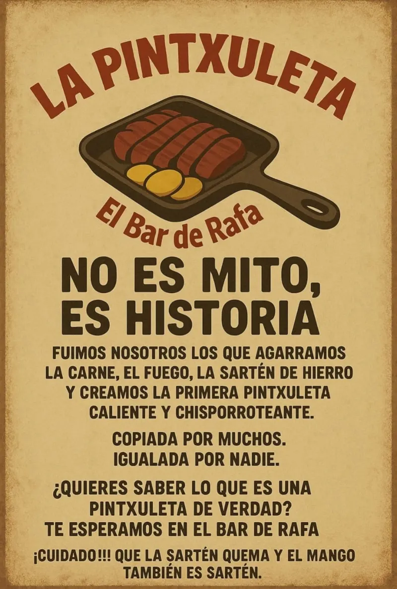 El bar de Rafa in Las Arenas, Bilbao
