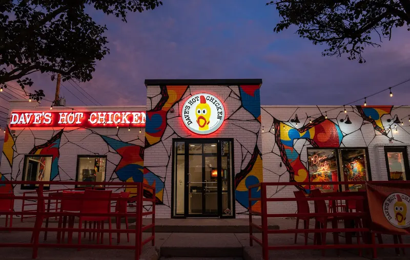 Dave's Hot Chicken in Broad Ripple, Indianapolis