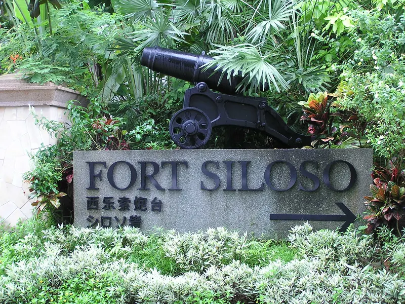 Fort Siloso in Sentosa, Singapore