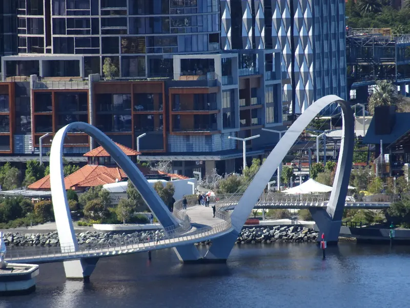 Elizabeth Quay in Perth