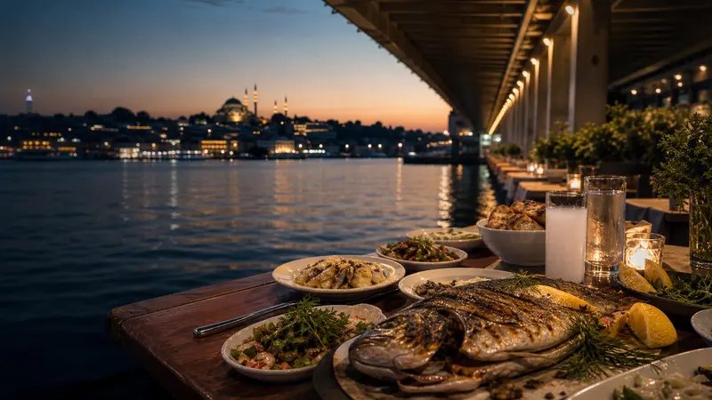 Galata Sanat Restaurant Galata Köprüsü in Galata, Istanbul