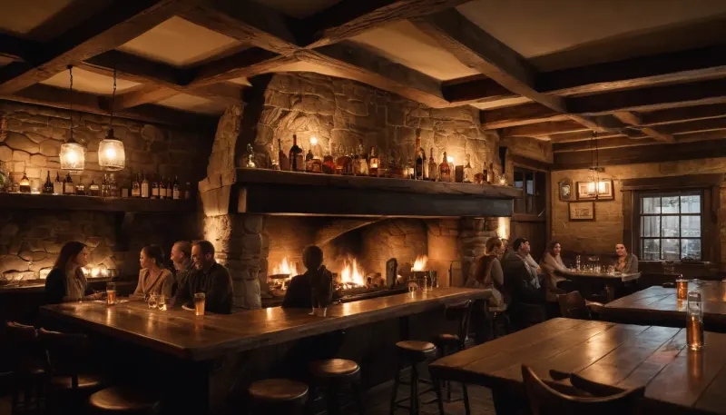 Simon's Tavern in Andersonville, Chicago