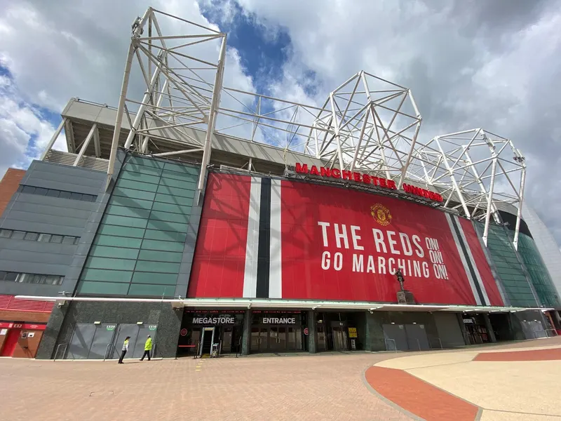 Manchester United Megastore in Old Trafford, Manchester