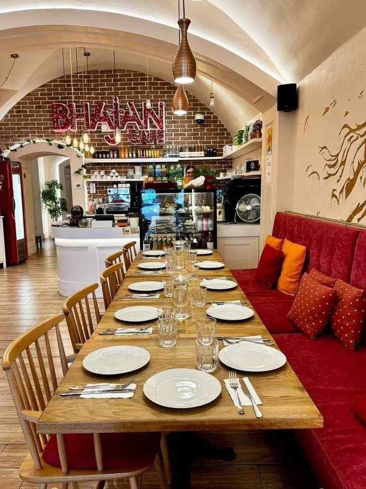 Bhajan Cafe in Stradom, Krakow