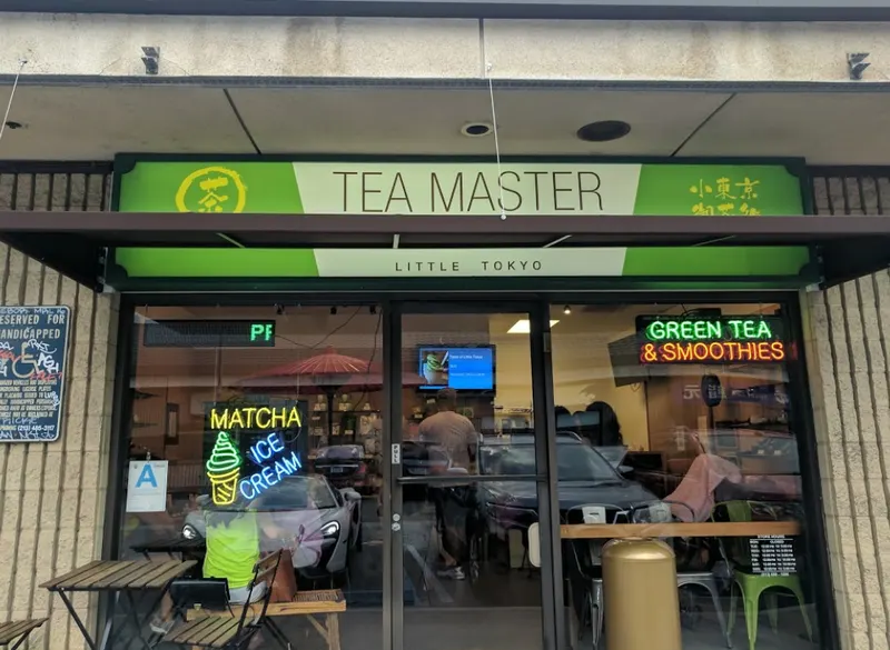 Tea Master Matcha Cafe and Green Tea Shop in Little Tokyo, Los Angeles