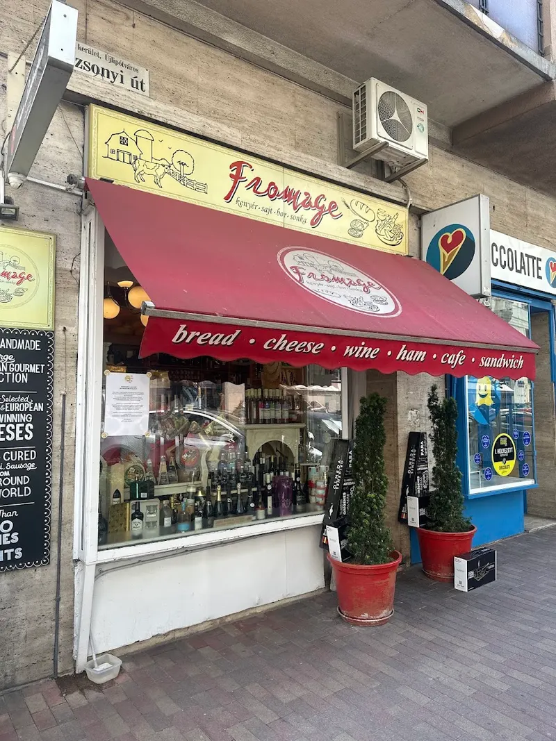 Fromage- Cheese Shop & Gourmet Store in Újlipótváros, Budapest
