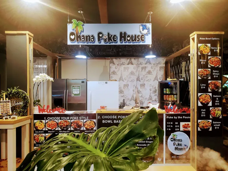 Ohana Poke House in McCully-Moiliili, Honolulu